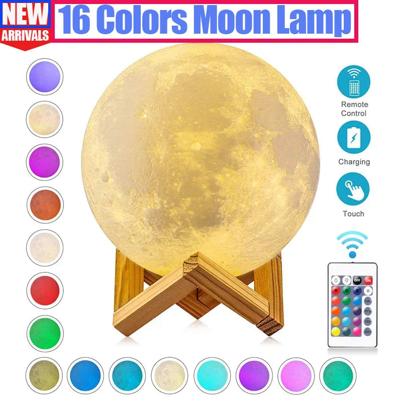 LED Moon Lamp