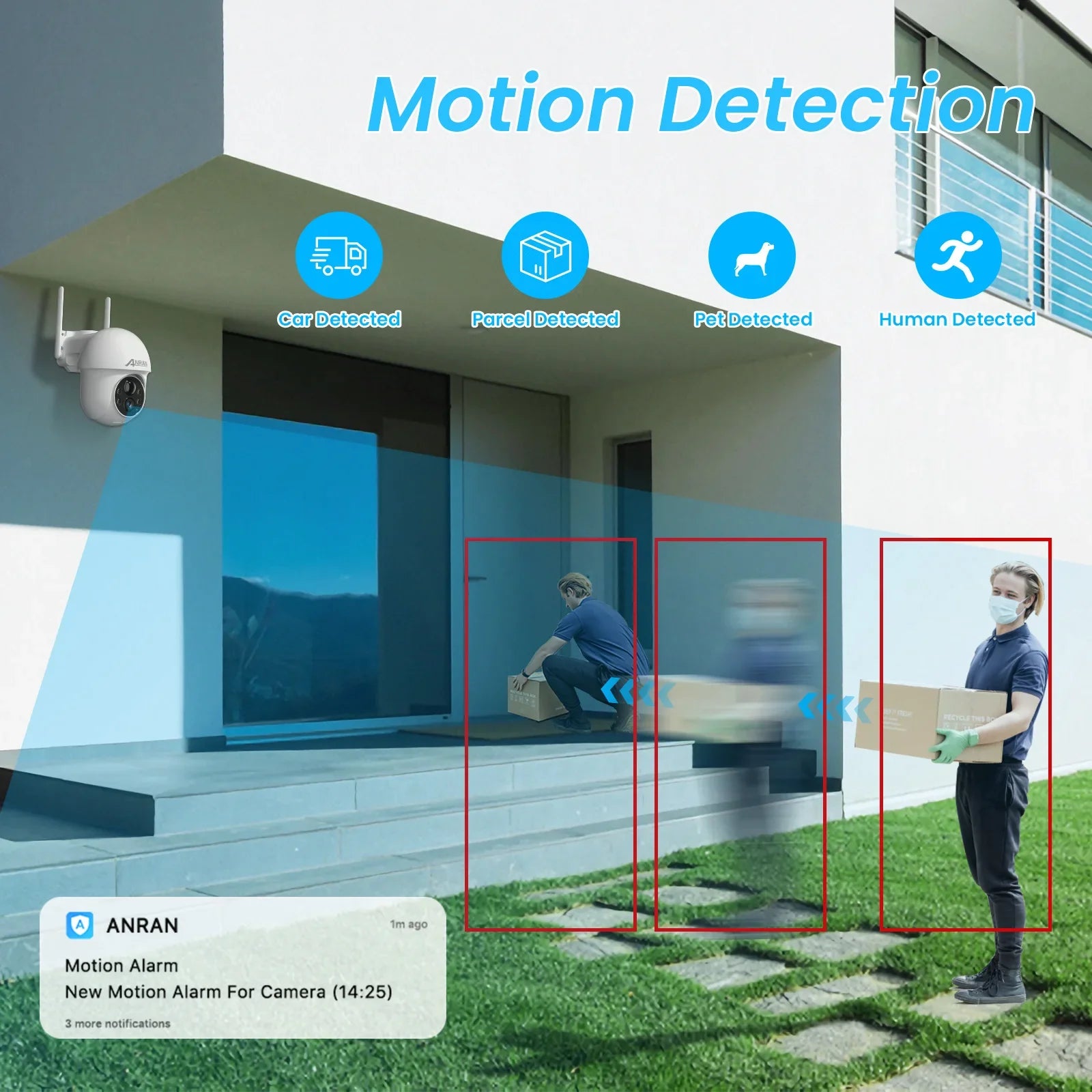 2K Solar Security Camera