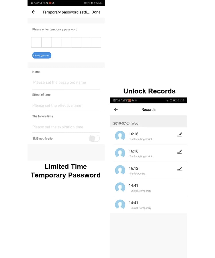 Digital Fingerprint Door Lock