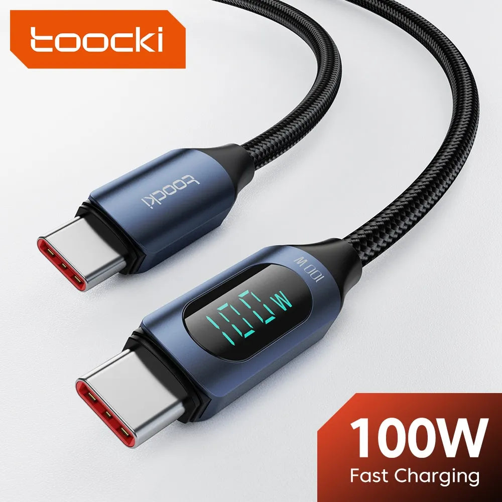 Cable 100W PD Fast Charging Charger USB