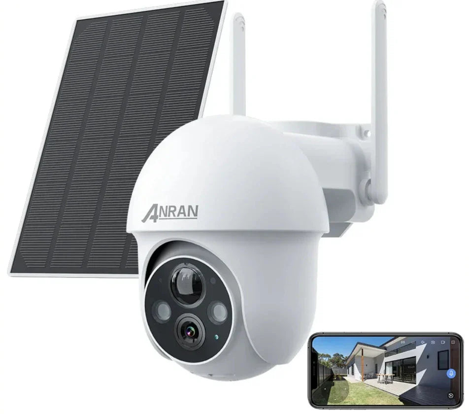 2K Solar Security Camera