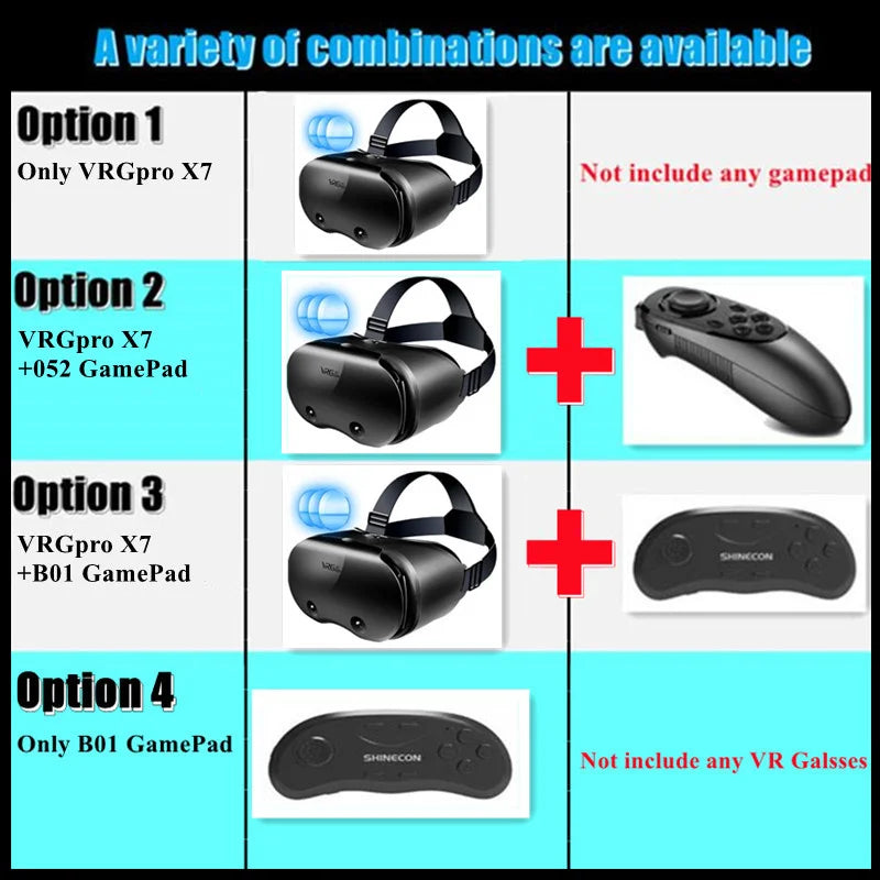 Virtual Reality 3D Glasses