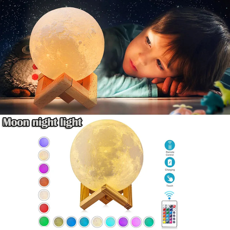 LED Moon Lamp