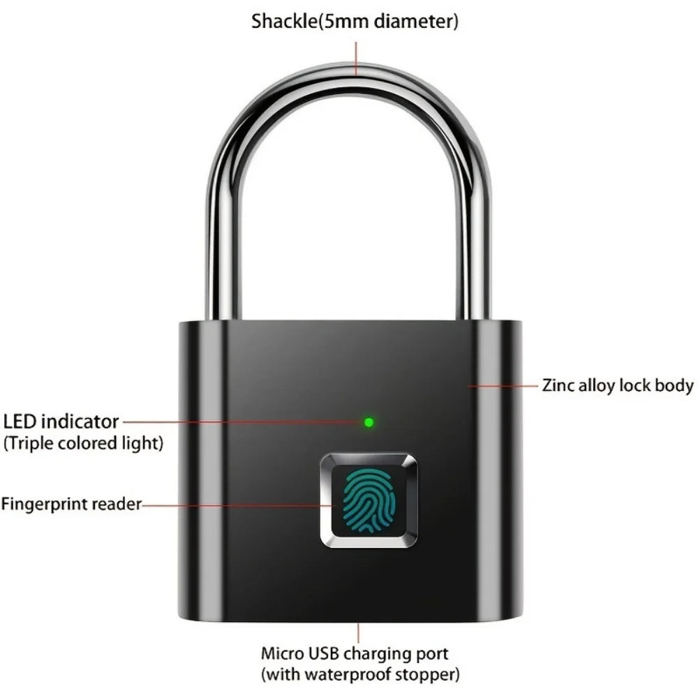 Anti-Theft Fingerprint Smart Lock