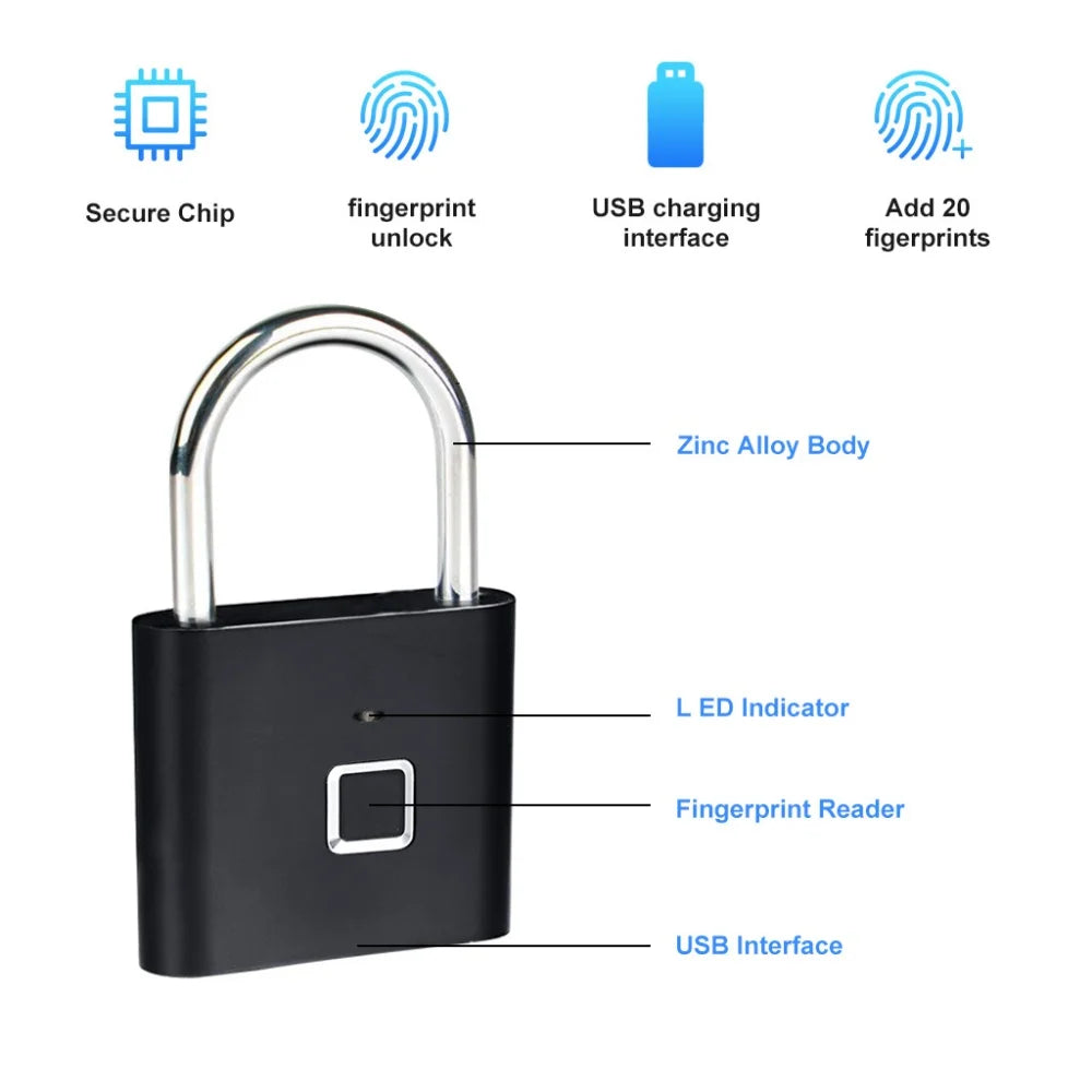 Anti-Theft Fingerprint Smart Lock