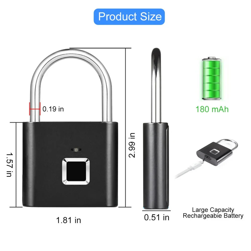 Anti-Theft Fingerprint Smart Lock