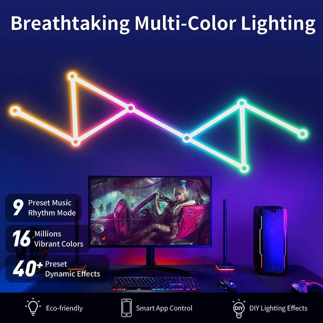 LED Smart RGB Wall Lamp